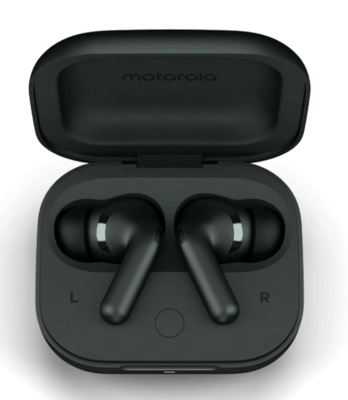 Moto Buds+| Sound by Bose, Dual Dynamic Drivers, 48dB ANC, Head Tracking Bluetooth Headset (True Wireless)-Unboxed