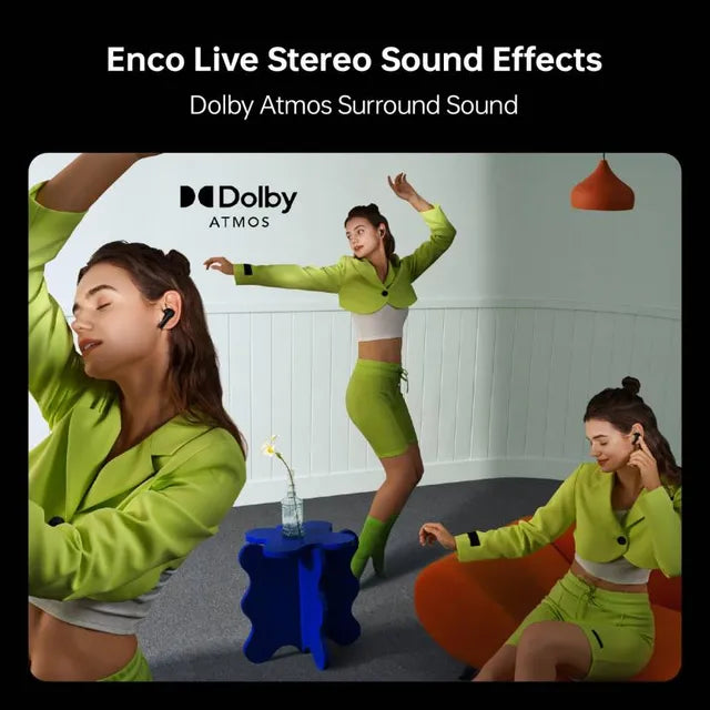 OPPO Enco Buds 2 with 28 hours Battery life & Deep Noise Cancellation Bluetooth (Midnight, True Wireless)