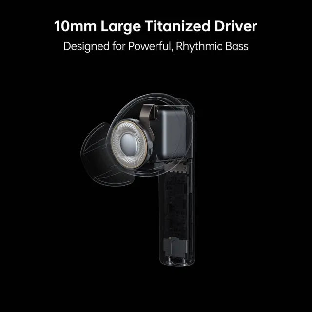 OPPO Enco Buds 2 – 28H Battery Life, Deep Noise Cancellation, 10mm Dynamic Bass Driver (Midnight)