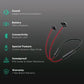 OnePlus Bullets Z2 Neckband with AI Noise Cancellation (IP55 Water Resistant, Upto 30 Hours Playback, Acoustic Red)