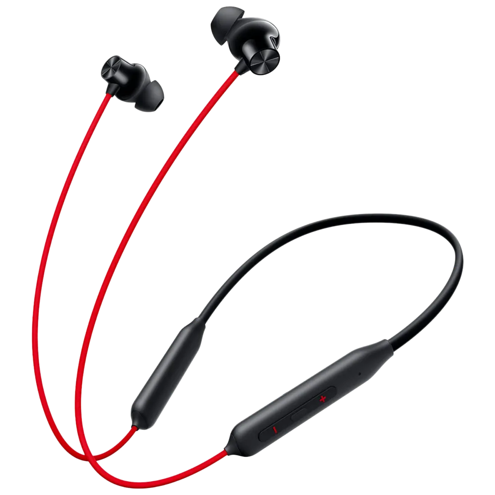 OnePlus Bullets Z2 Neckband with AI Noise Cancellation (IP55 Water Resistant, Upto 30 Hours Playback, Acoustic Red)