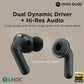 Moto Buds+| Sound by Bose, Dual Dynamic Drivers, 48dB ANC, Head Tracking Bluetooth Headset (True Wireless)-Unboxed
