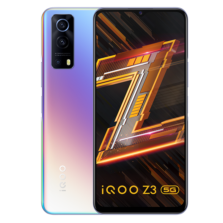 iQOO Z3 5G - Cyber Blue (6GB RAM, 128GB Storage)