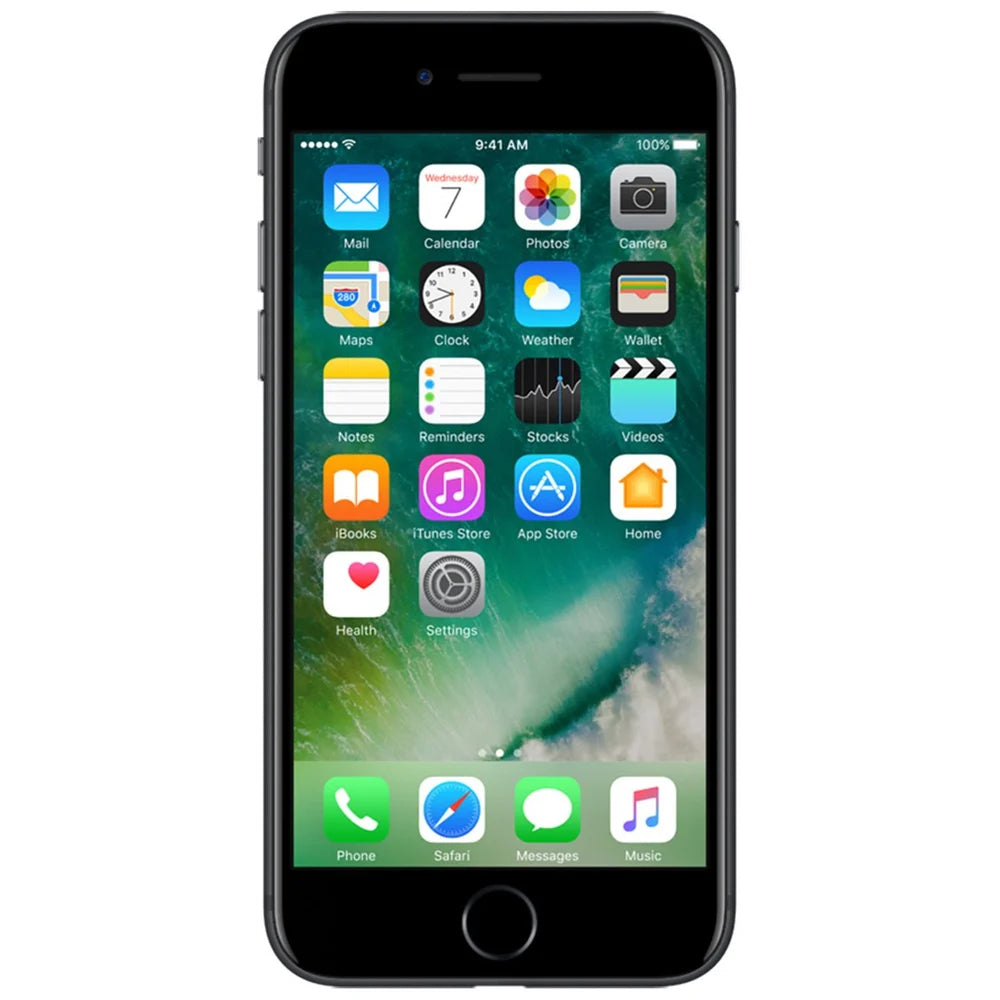 Apple iPhone 7 (Jet Black, 2GB RAM, 32GB Storage)