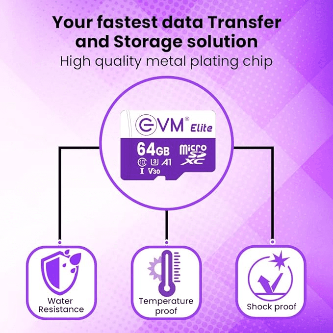 EVM Elite 256GB MicroSDXC Memory Card