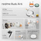 Realme Buds Air 6 True Wireless Earbuds – 50dB ANC, 40H Playtime, 12.4mm Bass Driver (Flame Silver)