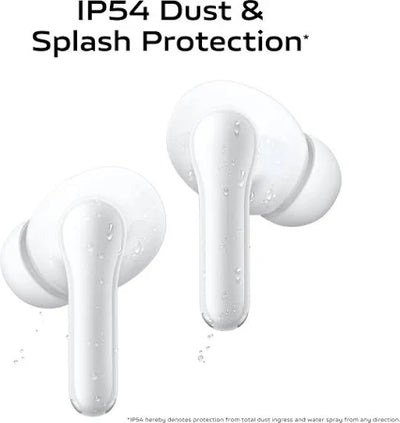 vivo TWS 3e, Wireless Bluetooth Headphones, ANC, Noise Cancelling, 42H Battery Life with Quick Charge, Dual Device Connection, 88ms Low Latency for Gaming, IP54 - Unboxed